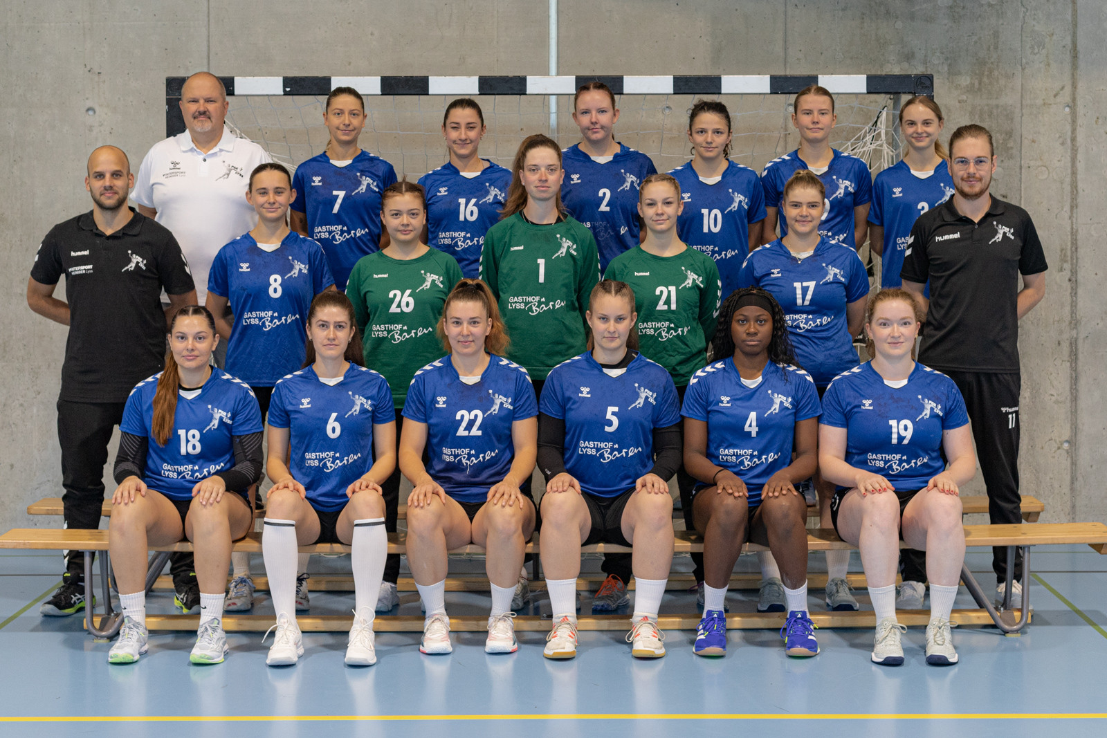 Teamfoto Damen 1 Saison 2023/24